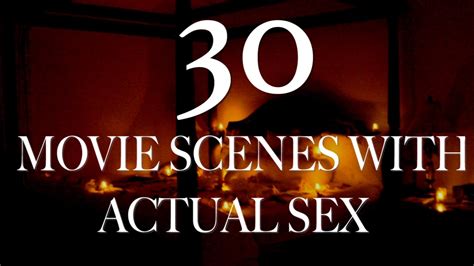 mainstream movie real sex|75 Real Sex Scenes in Movies